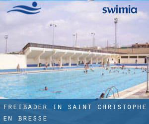 Freibader in Saint-Christophe-en-Bresse