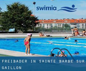 Freibader in Sainte-Barbe-sur-Gaillon