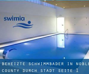 Beheizte-Schwimmbader in Noble County durch Stadt - Seite 1