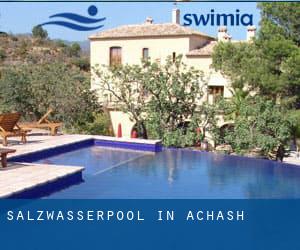 Salzwasserpool in Achash