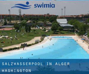 Salzwasserpool in Alger (Washington)