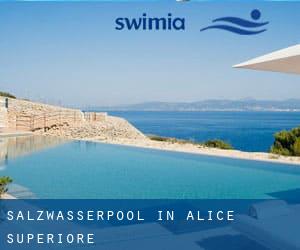 Salzwasserpool in Alice Superiore