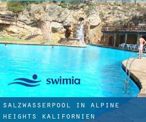 Salzwasserpool in Alpine Heights (Kalifornien)