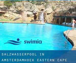 Salzwasserpool in Amsterdamhoek (Eastern Cape)