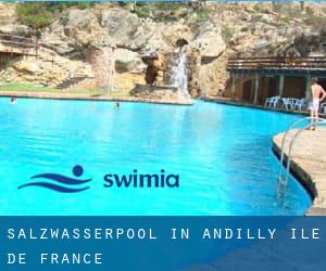 Salzwasserpool in Andilly (Île-de-France)