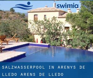 Salzwasserpool in Arenys de Lledó / Arens de Lledó