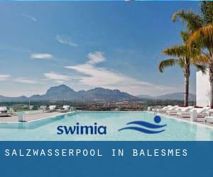 Salzwasserpool in Balesmes