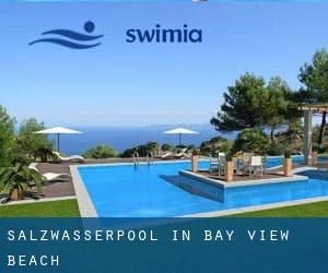 Salzwasserpool in Bay View Beach