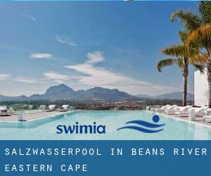 Salzwasserpool in Beans River (Eastern Cape)