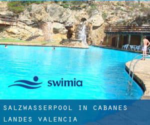 Salzwasserpool in Cabanes (Landes Valencia)