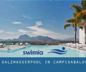 Salzwasserpool in Campisábalos