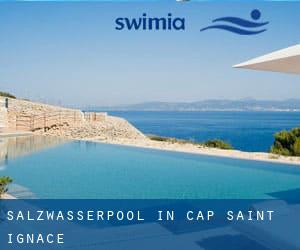 Salzwasserpool in Cap-Saint-Ignace