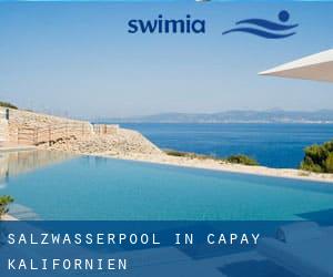 Salzwasserpool in Capay (Kalifornien)