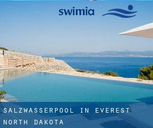 Salzwasserpool in Everest (North Dakota)