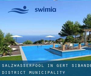 Salzwasserpool in Gert Sibande District Municipality