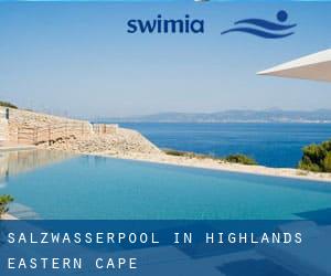 Salzwasserpool in Highlands (Eastern Cape)