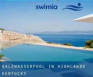 Salzwasserpool in Highlands (Kentucky)