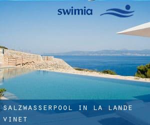 Salzwasserpool in La Lande-Vinet