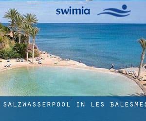 Salzwasserpool in Les Balesmes