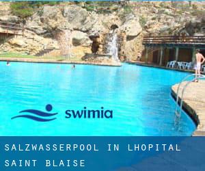 Salzwasserpool in L'Hôpital-Saint-Blaise