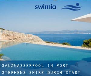 Salzwasserpool in Port Stephens Shire durch Stadt - Seite 1