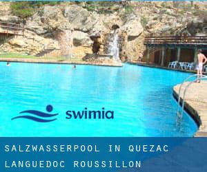 Salzwasserpool in Quézac (Languedoc-Roussillon)