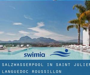 Salzwasserpool in Saint-Julien (Languedoc-Roussillon)