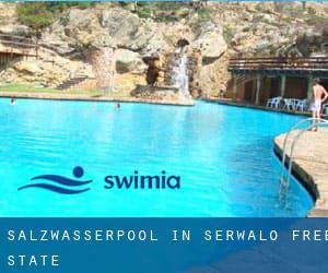 Salzwasserpool in Serwalo (Free State)