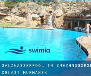 Salzwasserpool in Snezhnogorsk (Oblast Murmansk)