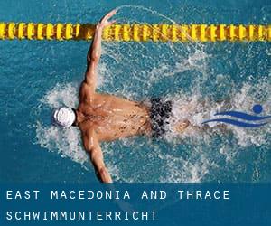 East Macedonia and Thrace Schwimmunterricht